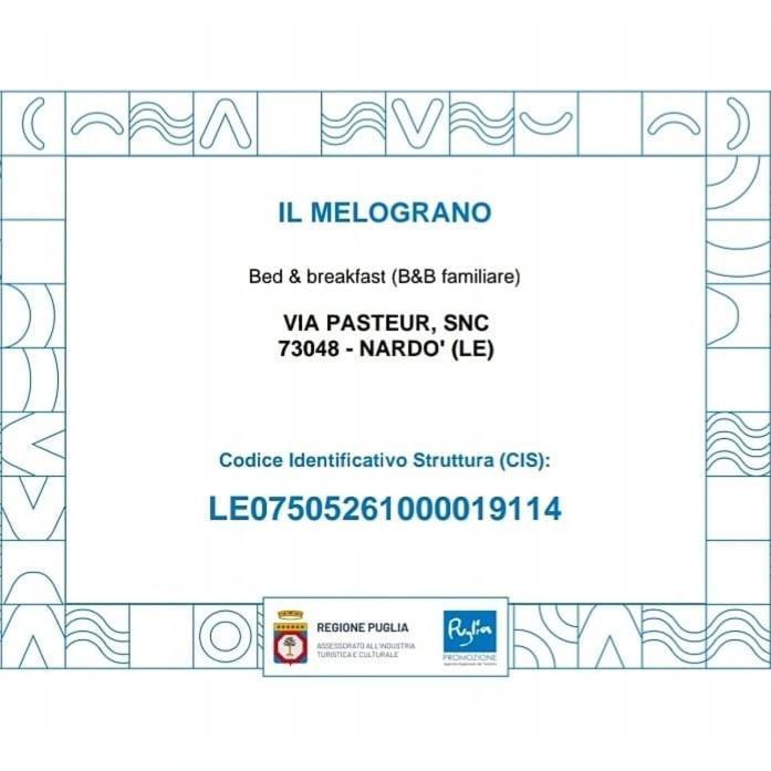 B&B Il Melograno Salento Torre Inserraglio Exterior foto